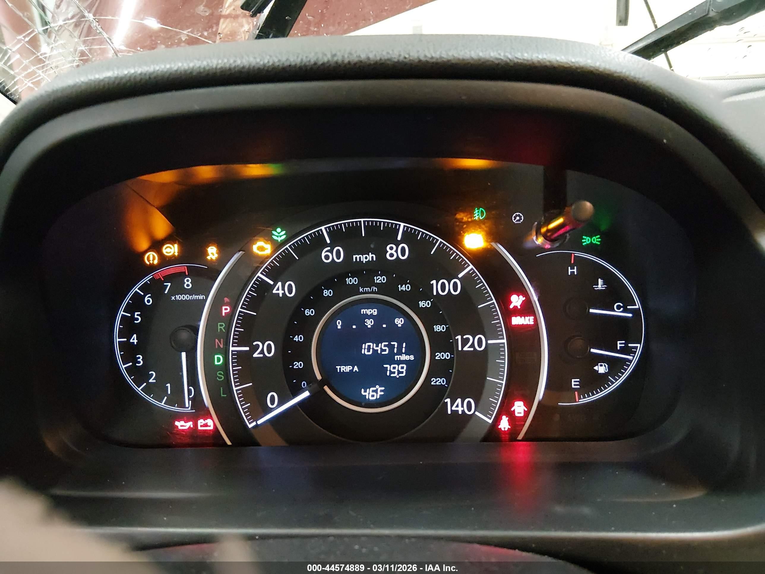 2016 Honda Cr-v Ex Бордовый vin: 5J6RM4H52GL075210