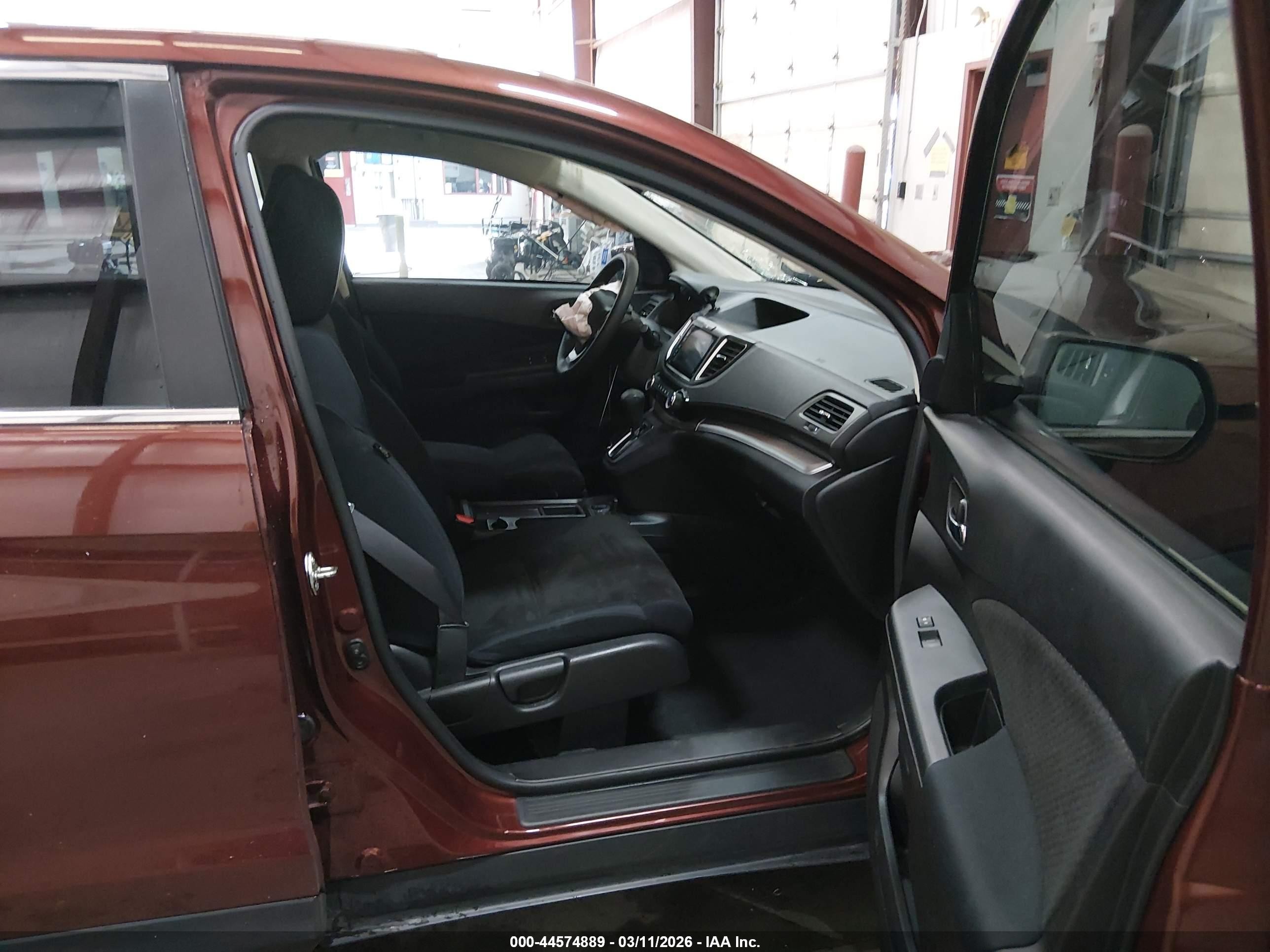 2016 Honda Cr-v Ex Бордовый vin: 5J6RM4H52GL075210
