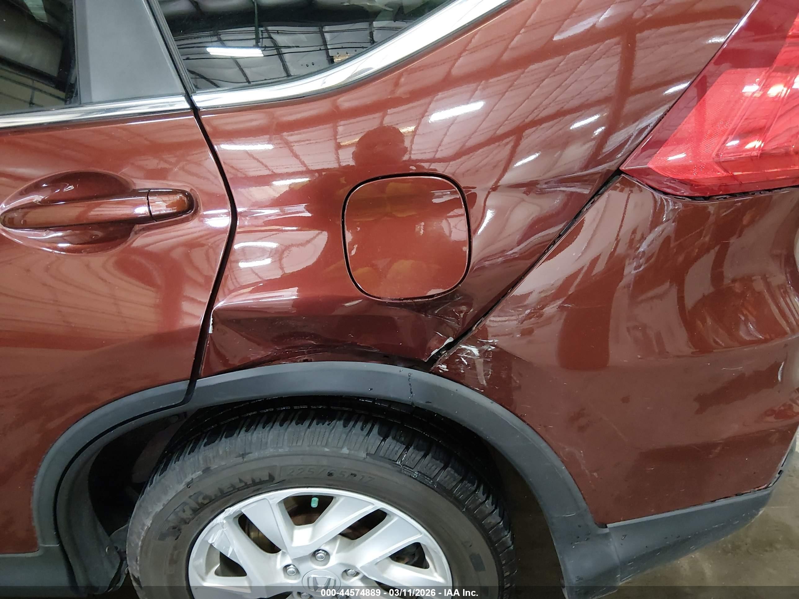 2016 Honda Cr-v Ex Бордовый vin: 5J6RM4H52GL075210
