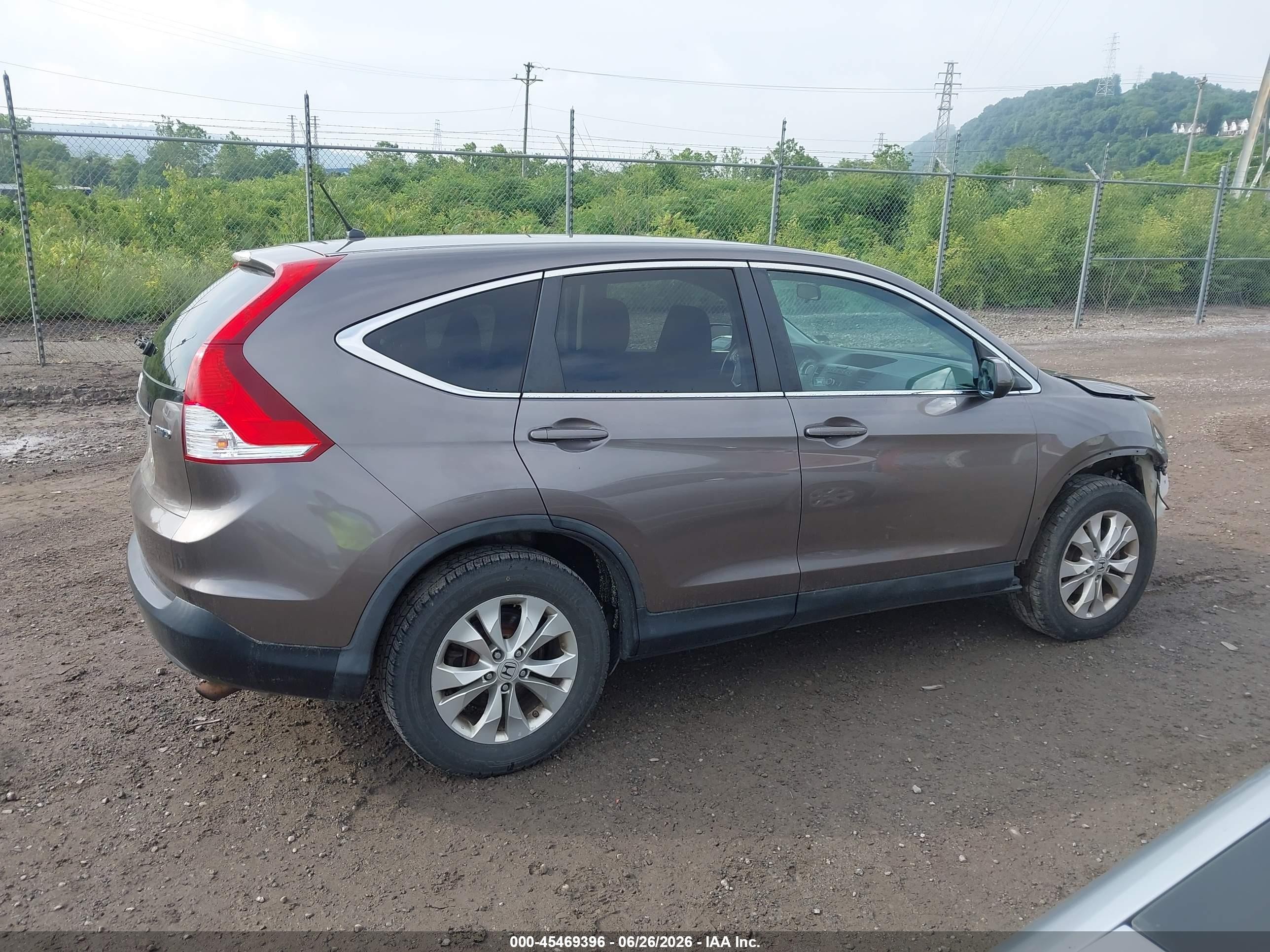 2012 Honda Cr-v Ex Бежевый vin: 5J6RM4H53CL000736
