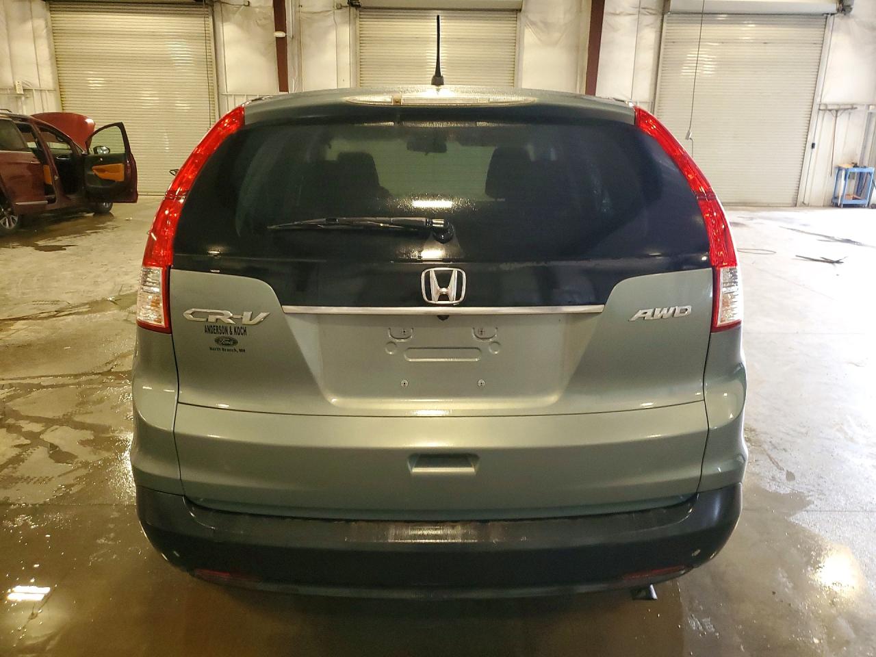 2012 Honda Cr-v Ex Бирюзовый vin: 5J6RM4H53CL005354