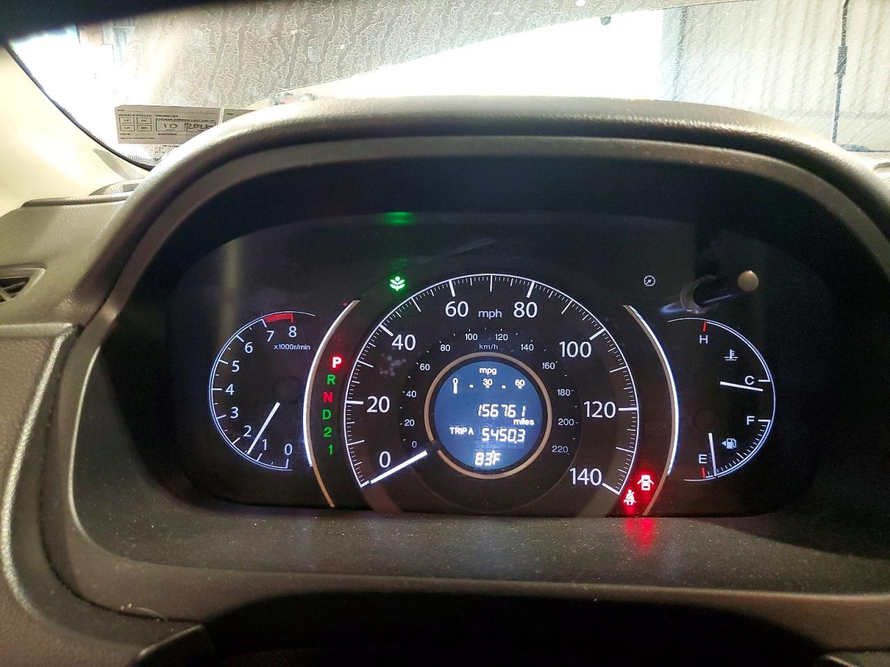 2012 Honda Cr-v Ex Gray vin: 5J6RM4H53CL033946