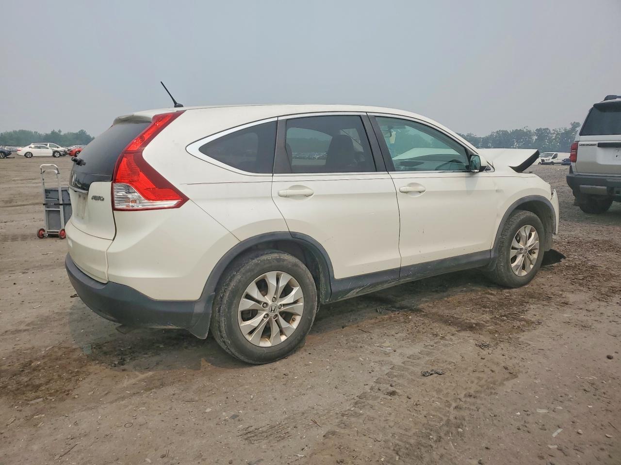 2012 Honda Cr-v Ex White vin: 5J6RM4H53CL057566