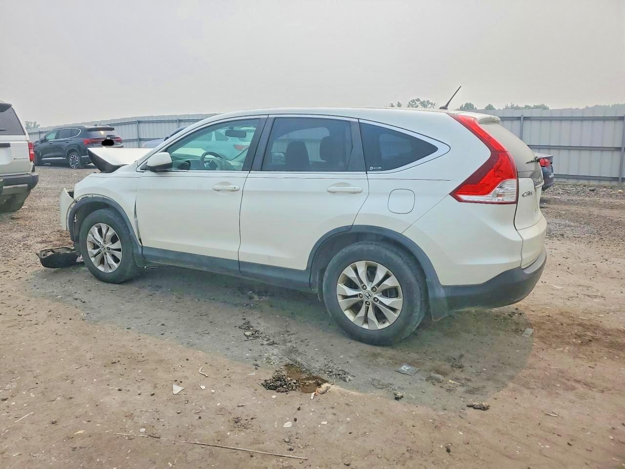 2012 Honda Cr-v Ex White vin: 5J6RM4H53CL057566