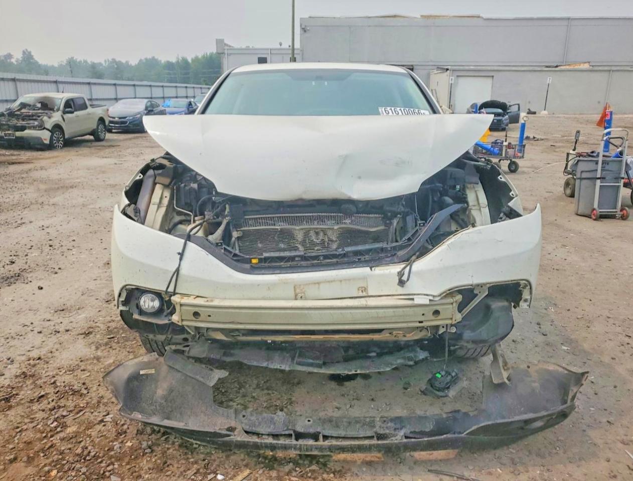 2012 Honda Cr-v Ex White vin: 5J6RM4H53CL057566