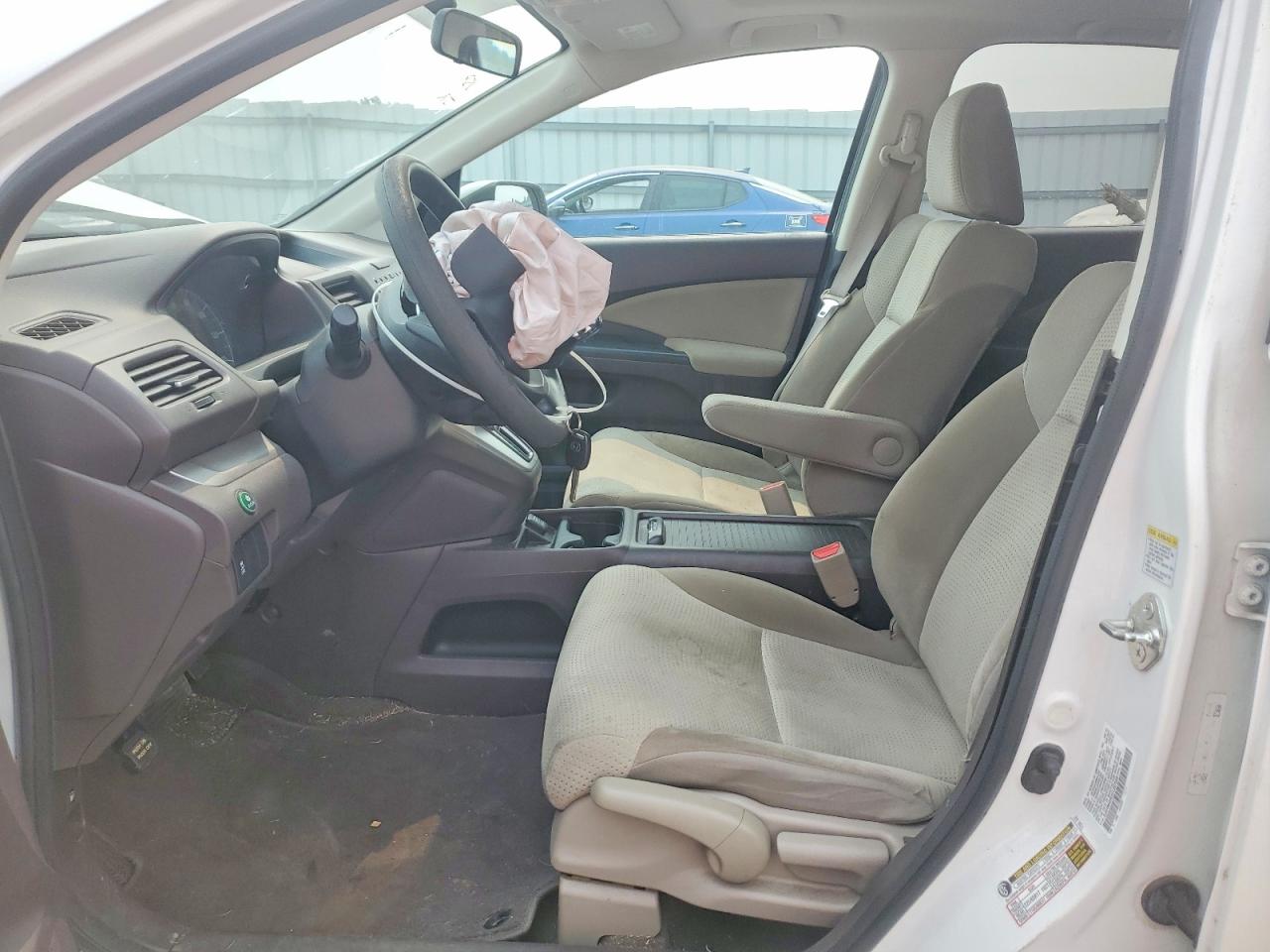 2012 Honda Cr-v Ex White vin: 5J6RM4H53CL057566