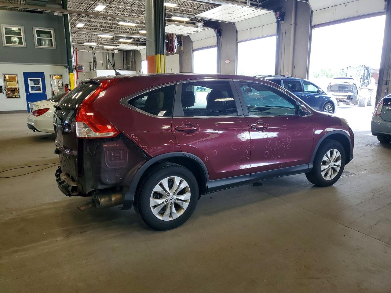 2013 Honda Cr-v Ex Бордовый vin: 5J6RM4H53DL008840