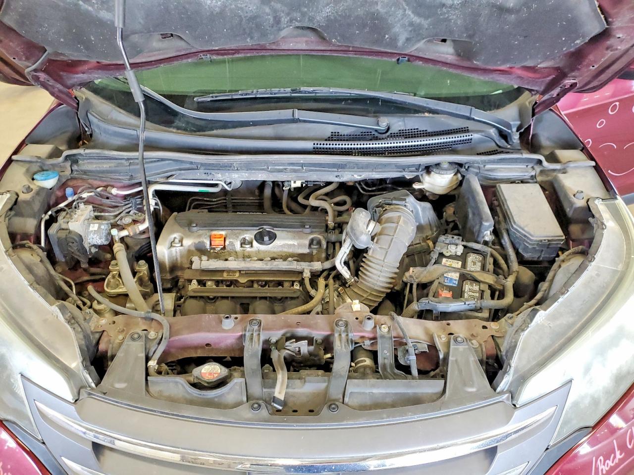 2013 Honda Cr-v Ex Бордовый vin: 5J6RM4H53DL008840