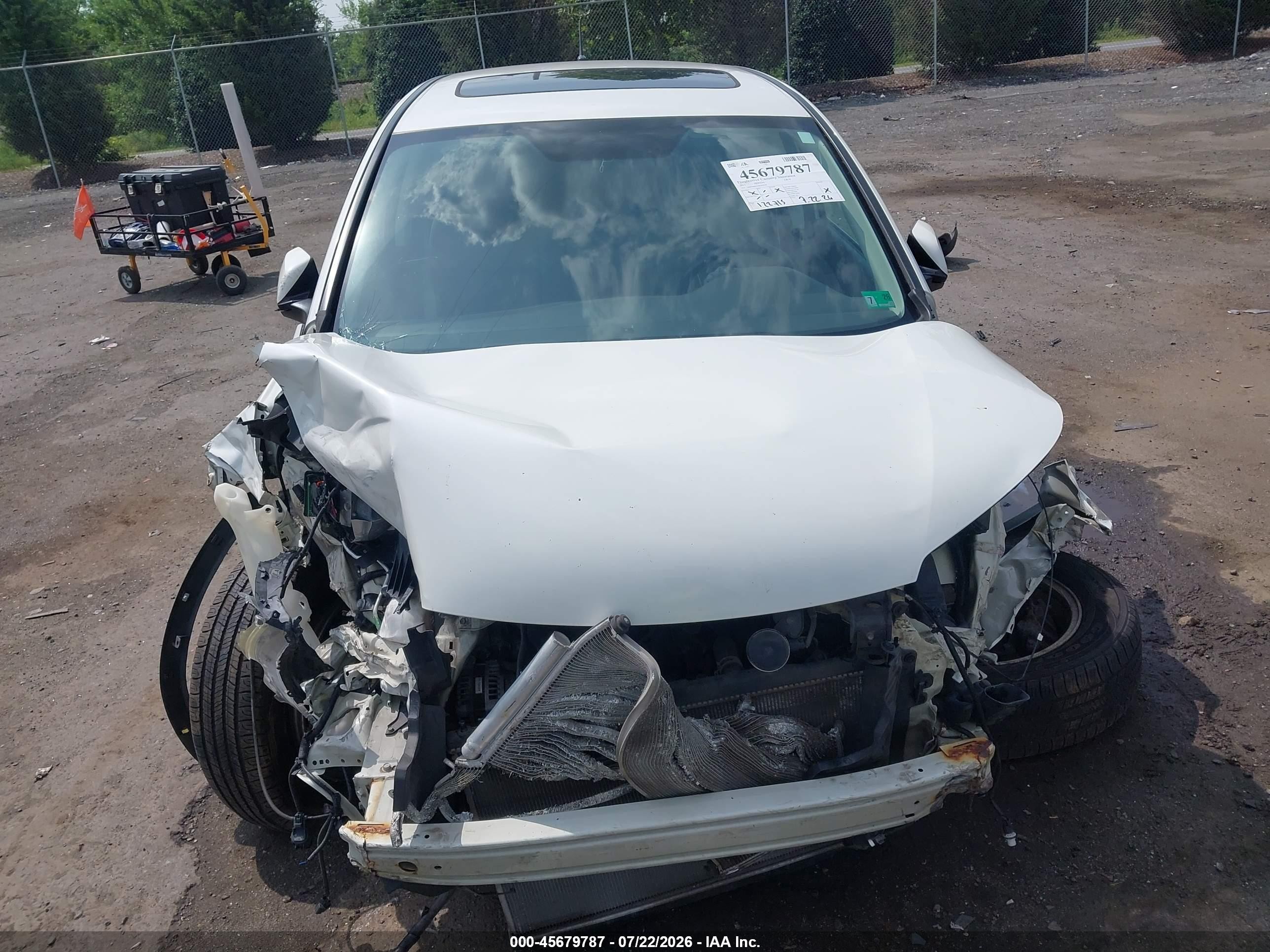 2013 Honda Cr-v Ex White vin: 5J6RM4H53DL018106