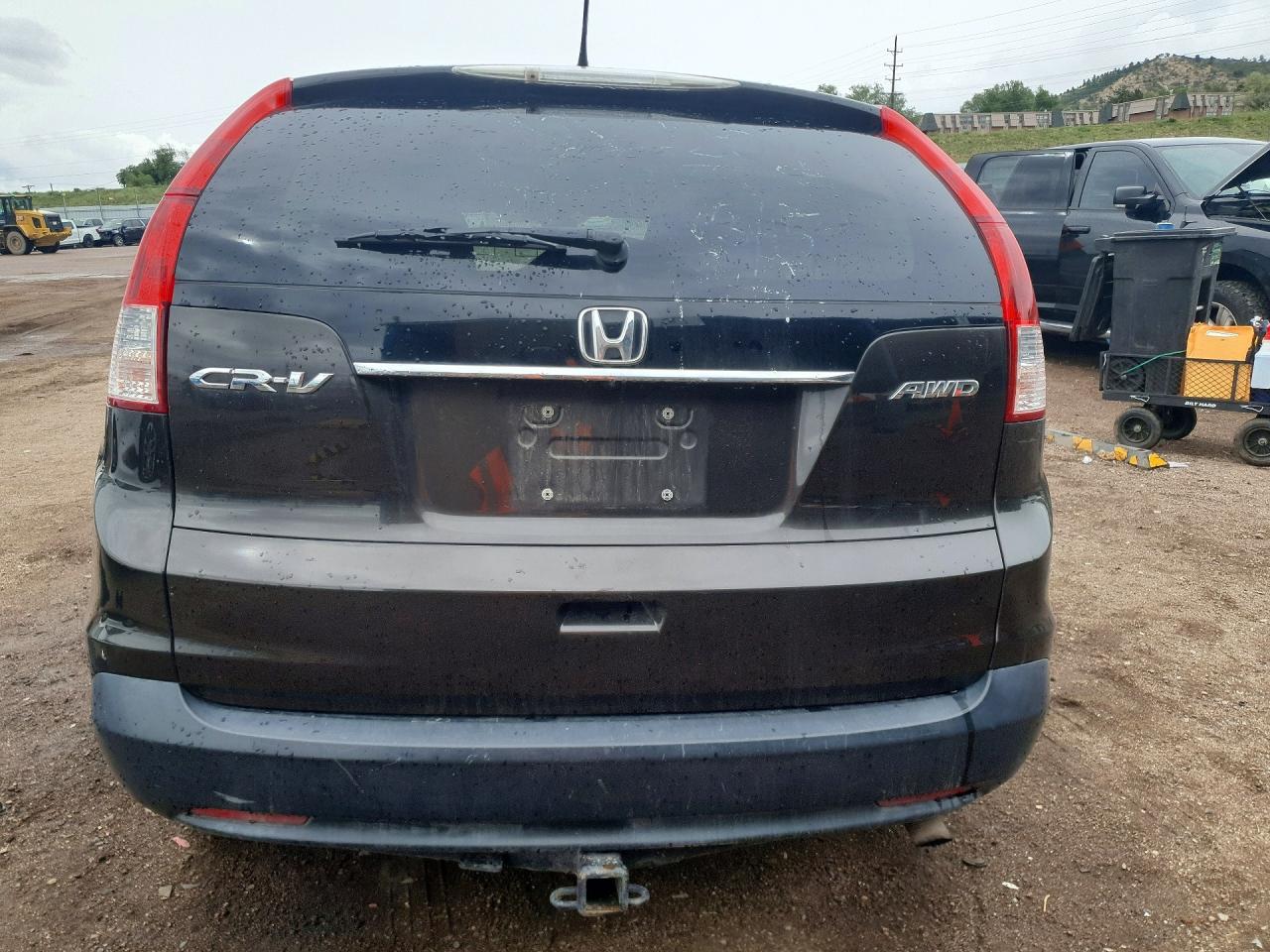 2013 Honda Cr-v Ex Brown vin: 5J6RM4H53DL038100
