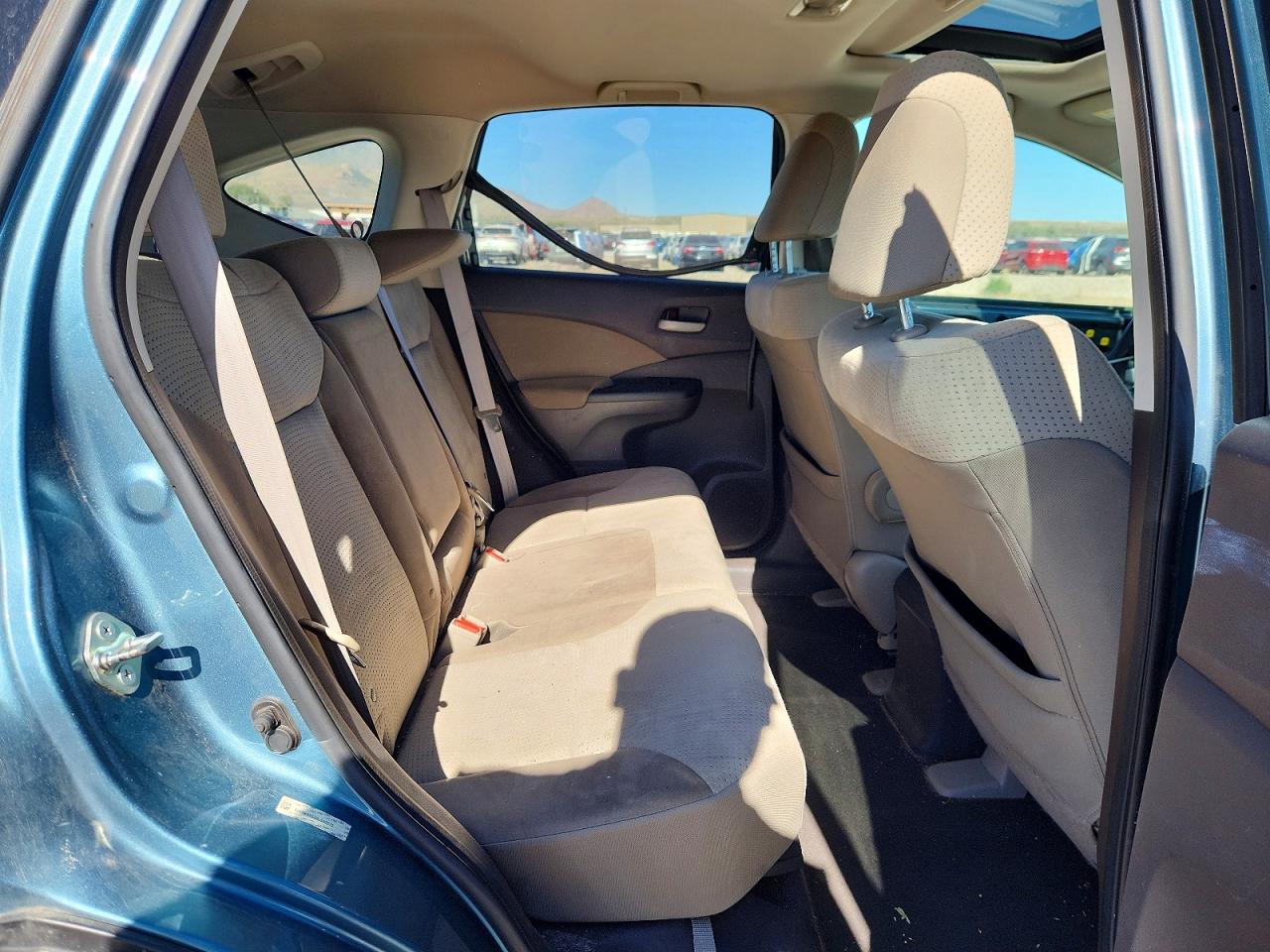 2013 Honda Cr-v Ex Blue vin: 5J6RM4H53DL043572