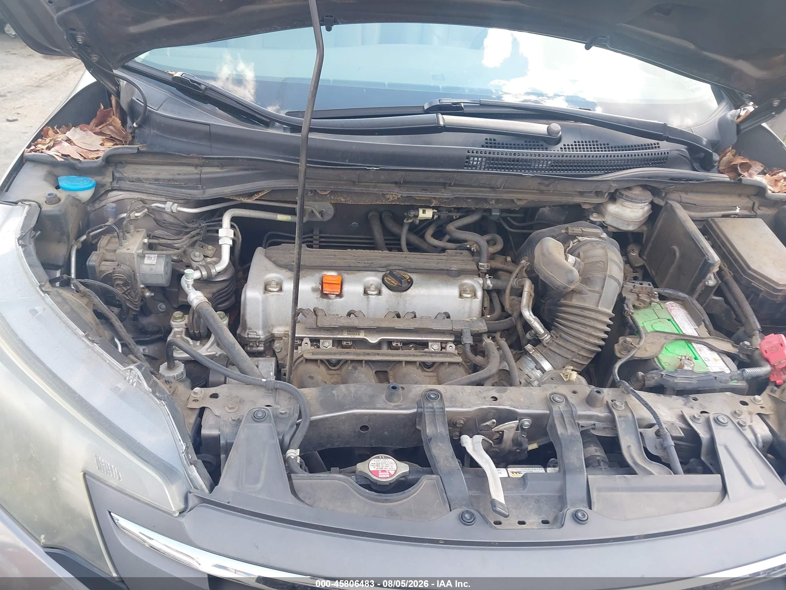 2013 Honda Cr-v Ex Gray vin: 5J6RM4H53DL088866