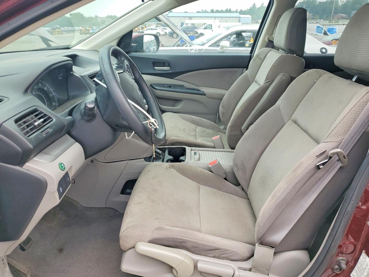 2014 Honda Cr-v Ex Maroon vin: 5J6RM4H53EL002506