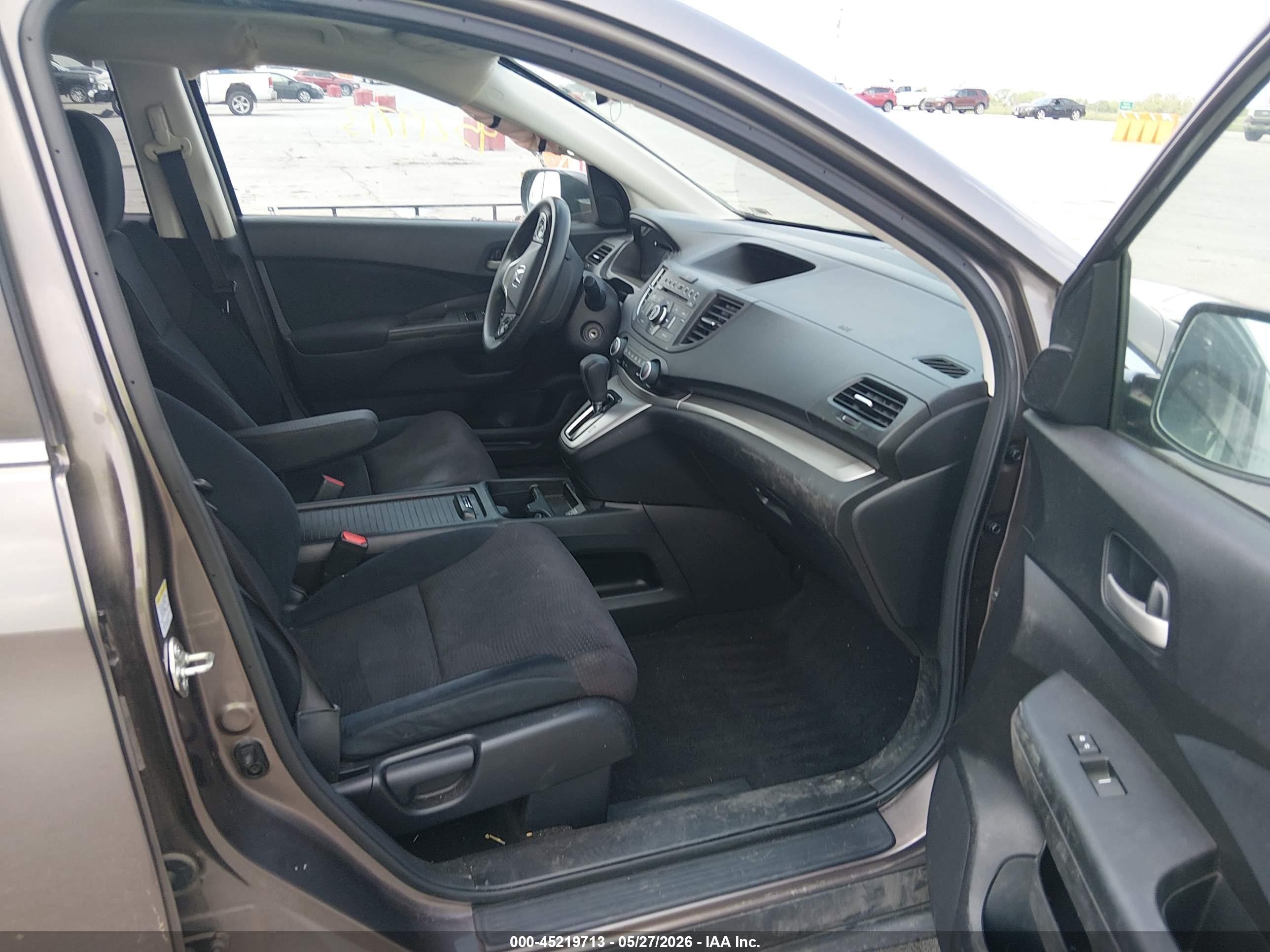 2014 Honda Cr-v Ex Gray vin: 5J6RM4H53EL013098