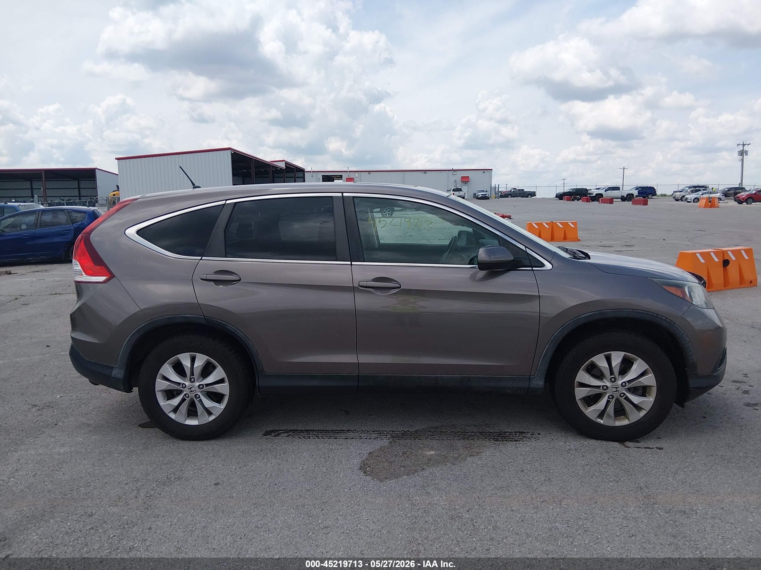 2014 Honda Cr-v Ex Gray vin: 5J6RM4H53EL013098