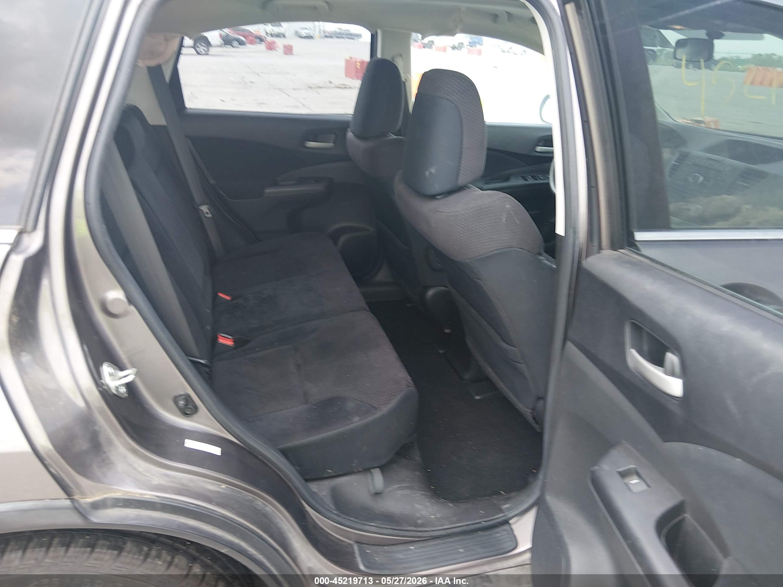 2014 Honda Cr-v Ex Gray vin: 5J6RM4H53EL013098