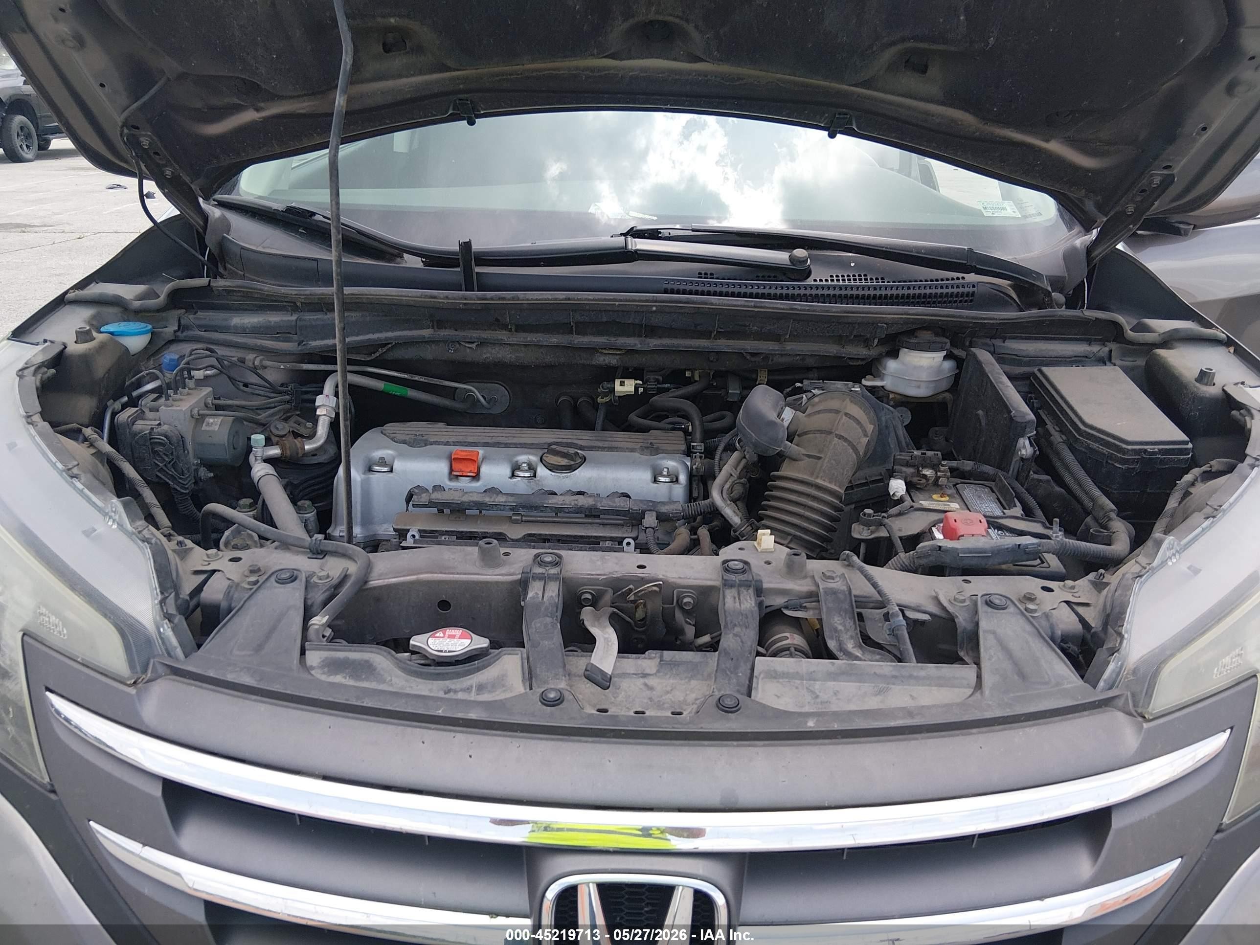 2014 Honda Cr-v Ex Gray vin: 5J6RM4H53EL013098