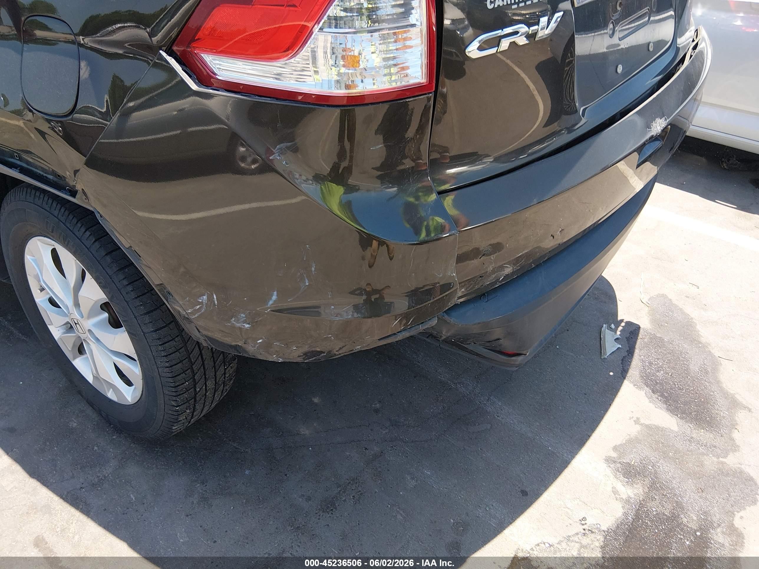 2014 Honda Cr-v Ex Brown vin: 5J6RM4H53EL027907