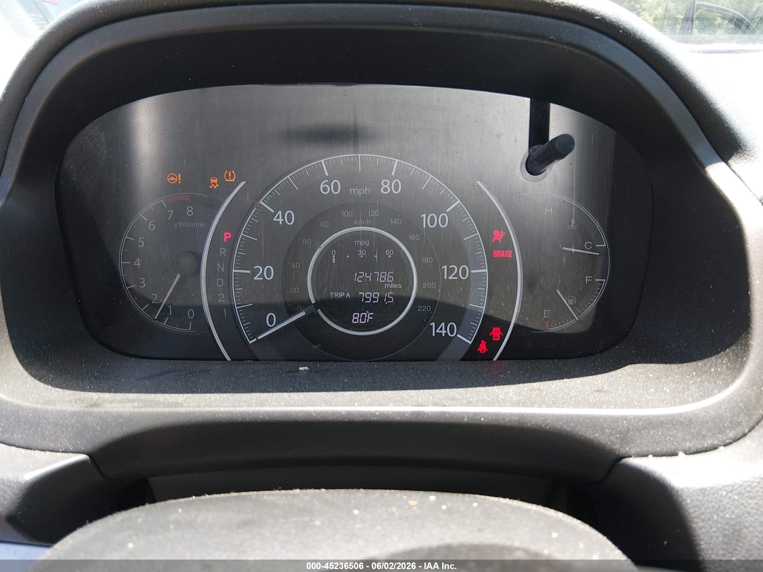 2014 Honda Cr-v Ex Brown vin: 5J6RM4H53EL027907