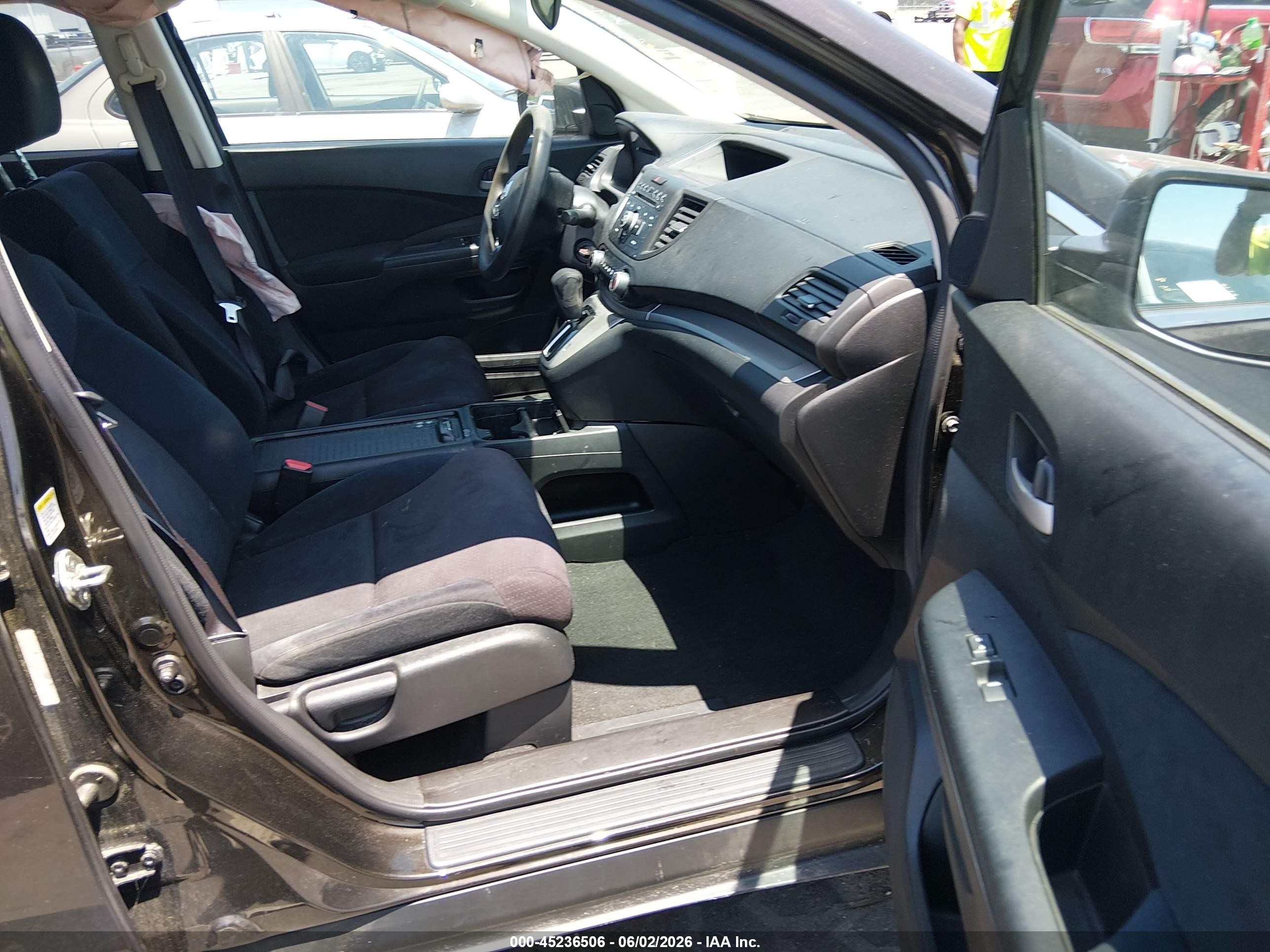 2014 Honda Cr-v Ex Brown vin: 5J6RM4H53EL027907