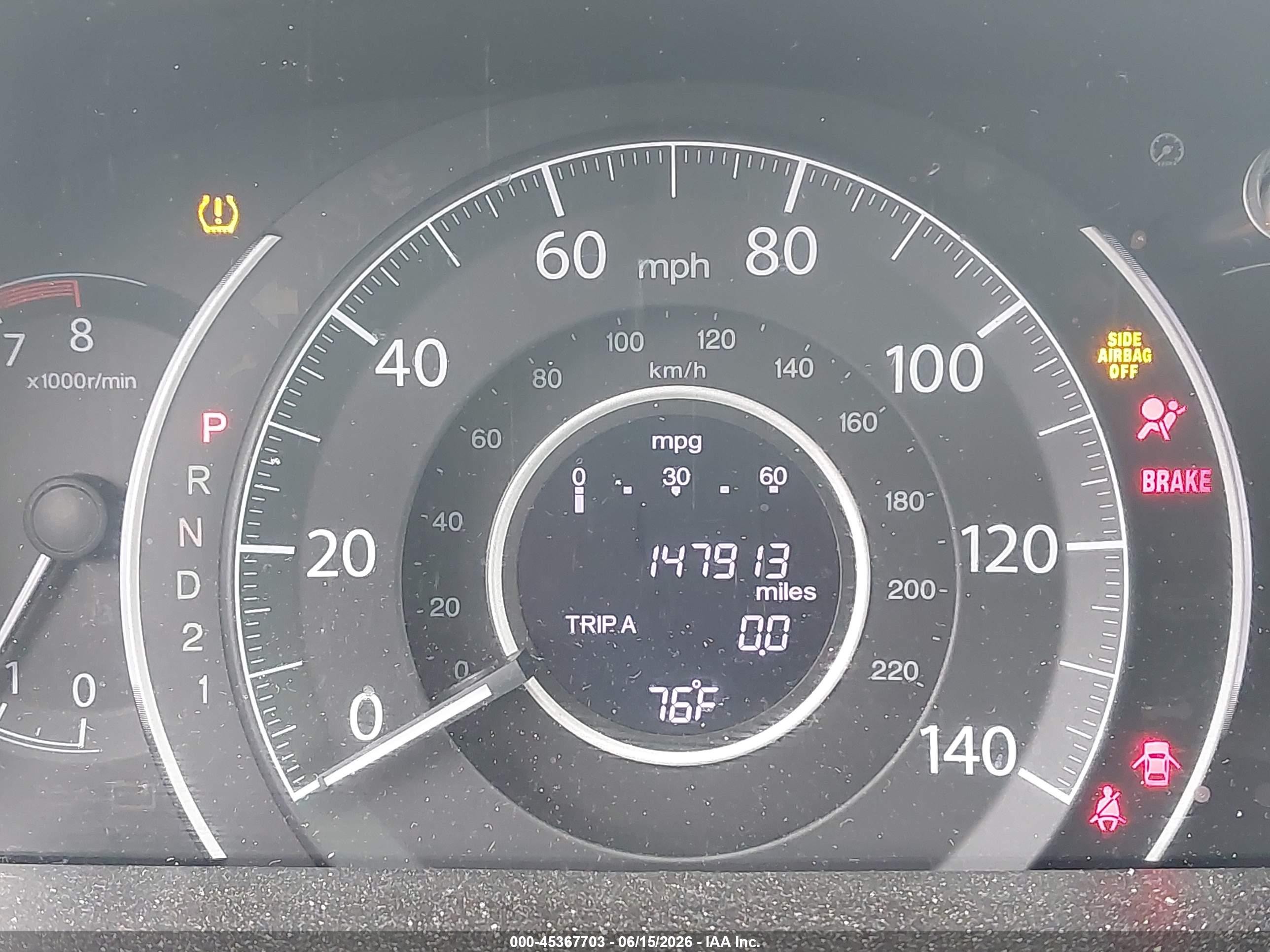 2014 Honda Cr-v Ex Turquoise vin: 5J6RM4H53EL045467