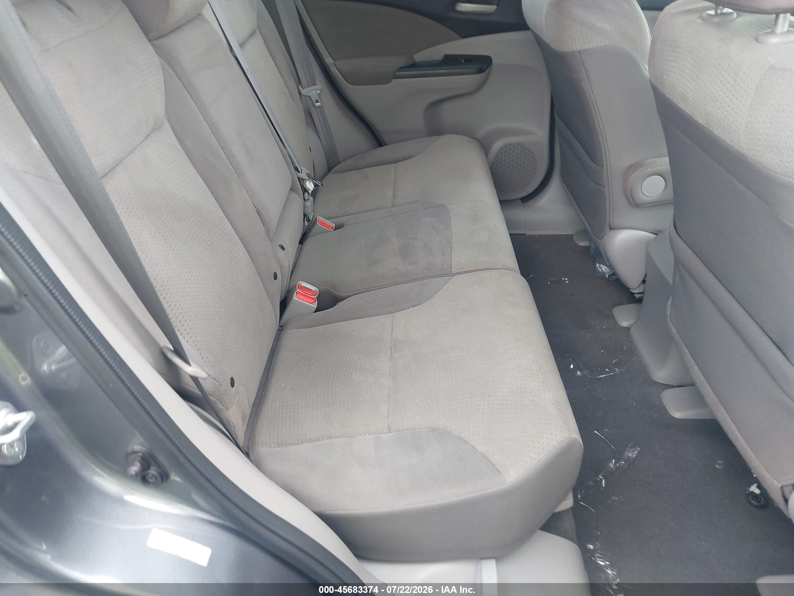 2014 Honda Cr-v Ex Gray vin: 5J6RM4H53EL045842