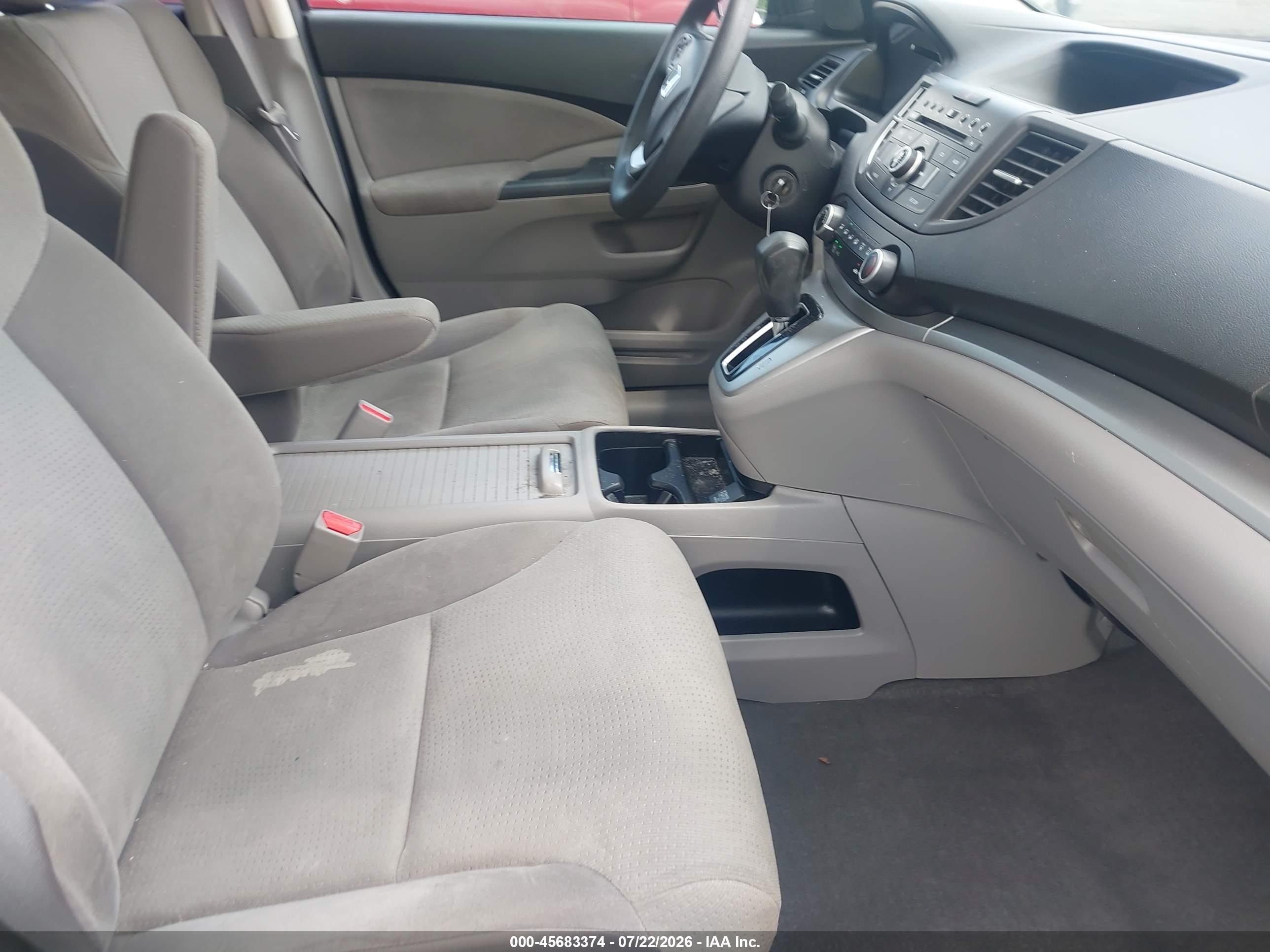 2014 Honda Cr-v Ex Gray vin: 5J6RM4H53EL045842