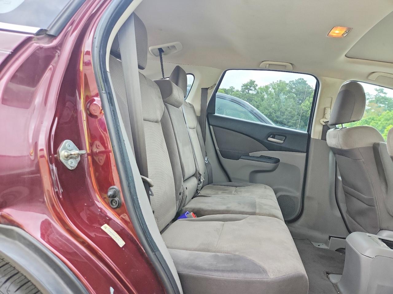 2014 Honda Cr-v Ex Burgundy vin: 5J6RM4H53EL077335