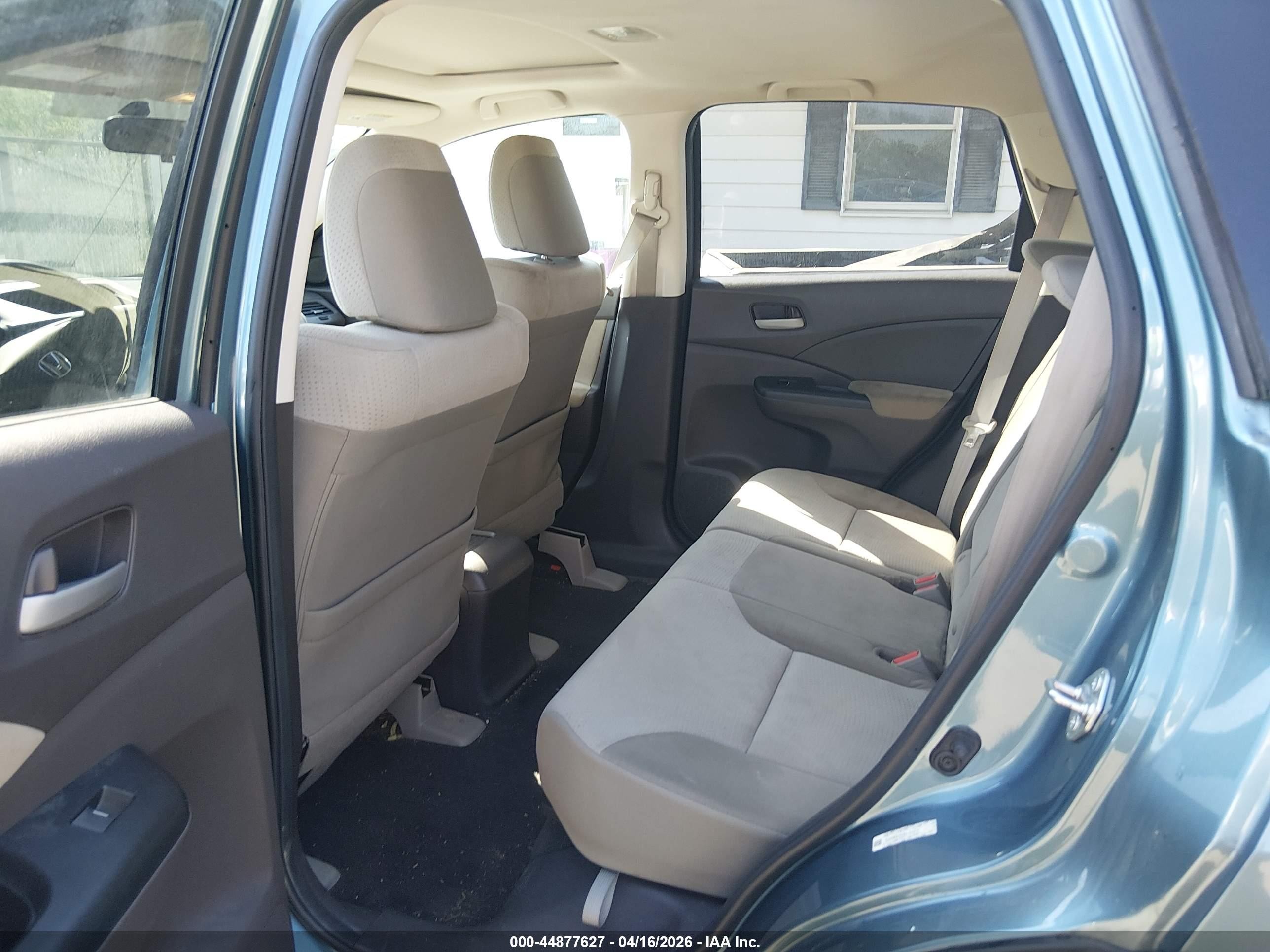 2014 Honda Cr-v Ex Blue vin: 5J6RM4H53EL102217