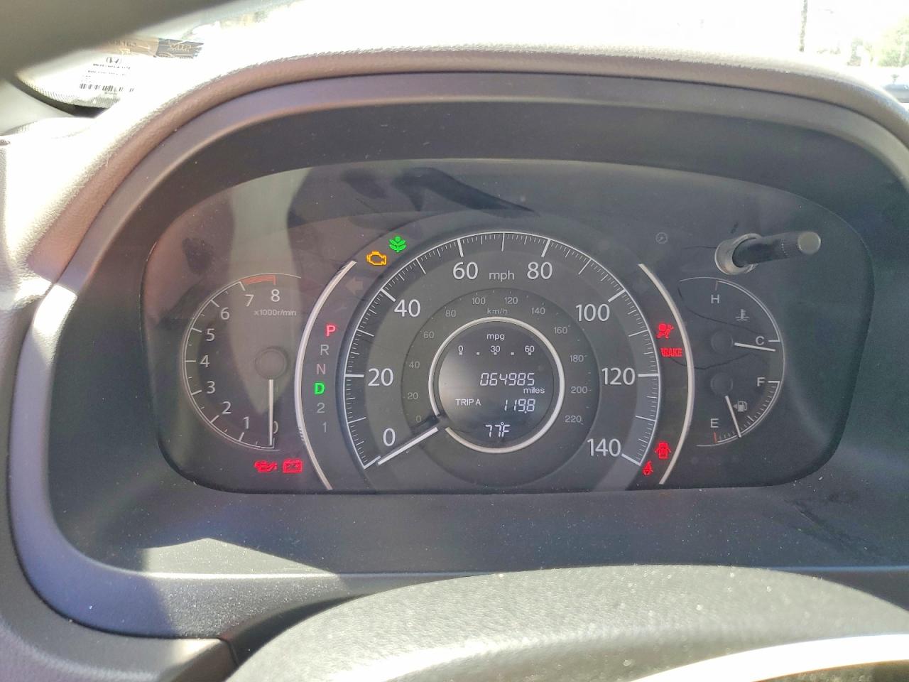 2014 Honda Cr-v Ex White vin: 5J6RM4H53EL108339