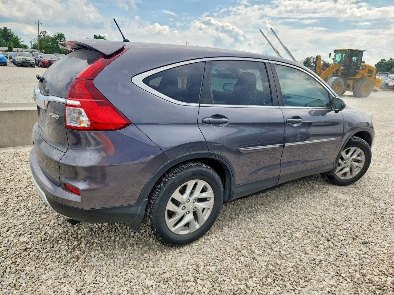 2015 Honda Cr-v Ex Gray vin: 5J6RM4H53FL032364