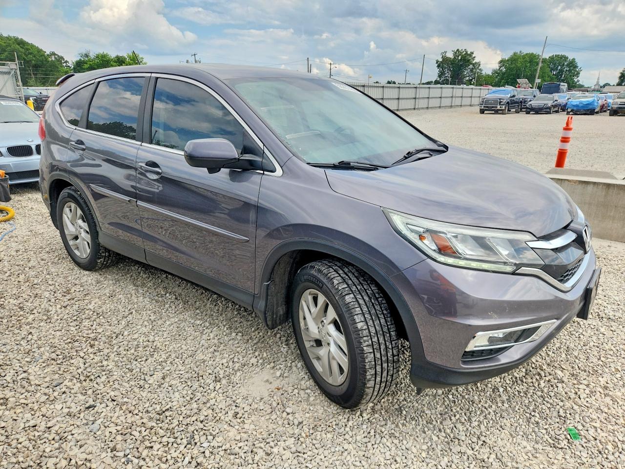 2015 Honda Cr-v Ex Gray vin: 5J6RM4H53FL032364