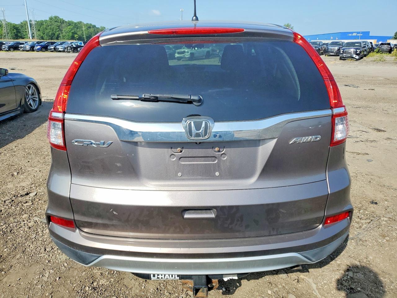 2015 Honda Cr-v Ex Brown vin: 5J6RM4H53FL043574