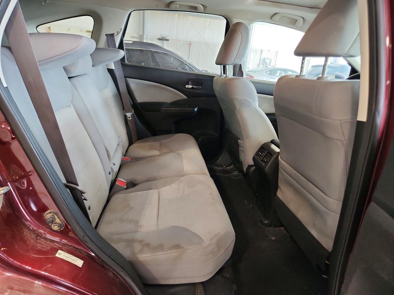 2015 Honda Cr-v Ex Burgundy vin: 5J6RM4H53FL054767