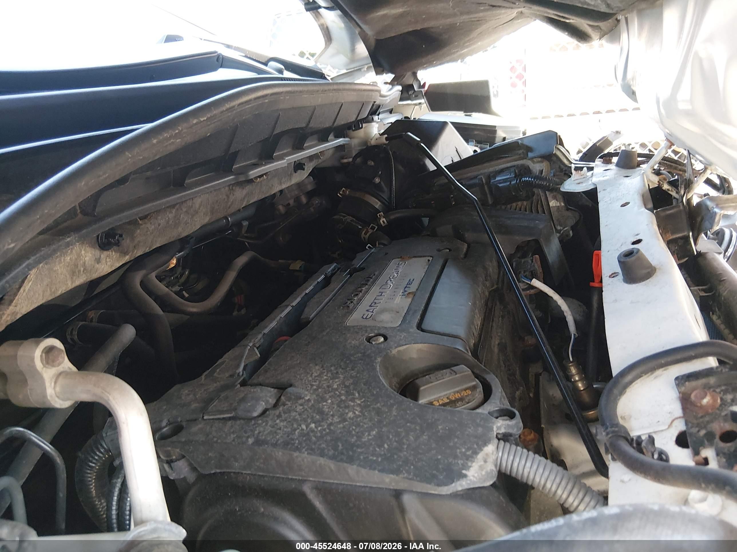 2015 Honda Cr-v Ex White vin: 5J6RM4H53FL107466