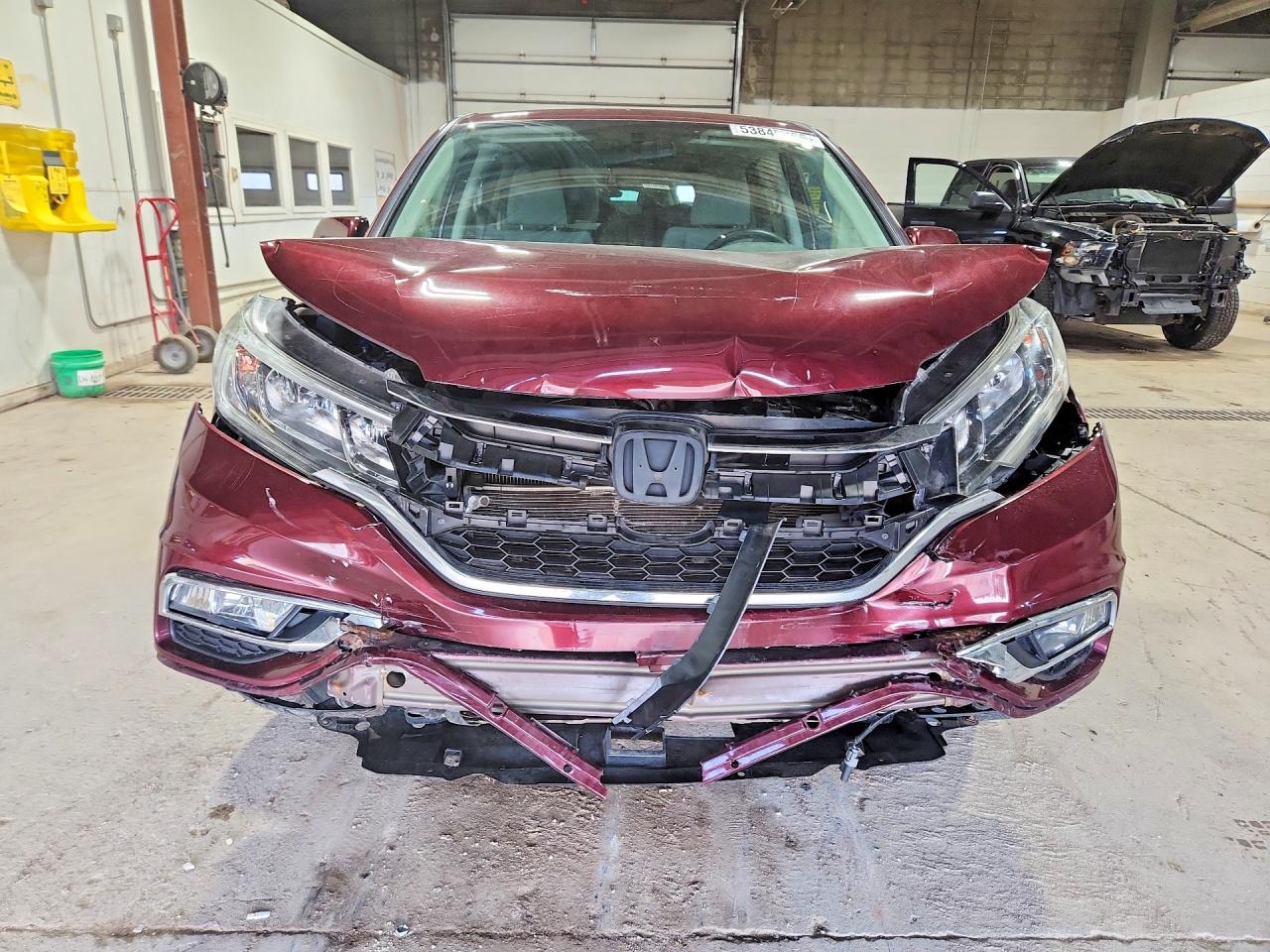 2016 Honda Cr-v Ex Темно-бордовый vin: 5J6RM4H53GL079136