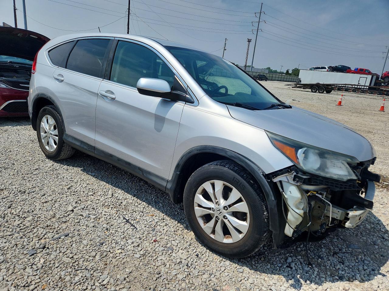2012 Honda Cr-v Ex Серебряный vin: 5J6RM4H54CL036676