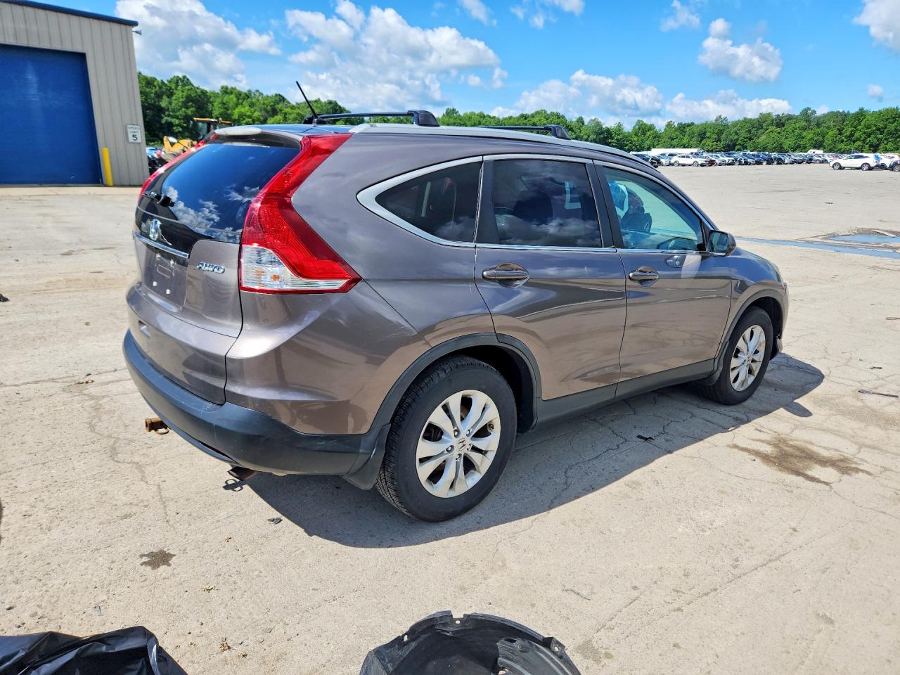2012 Honda Cr-v Ex Серый vin: 5J6RM4H54CL049797