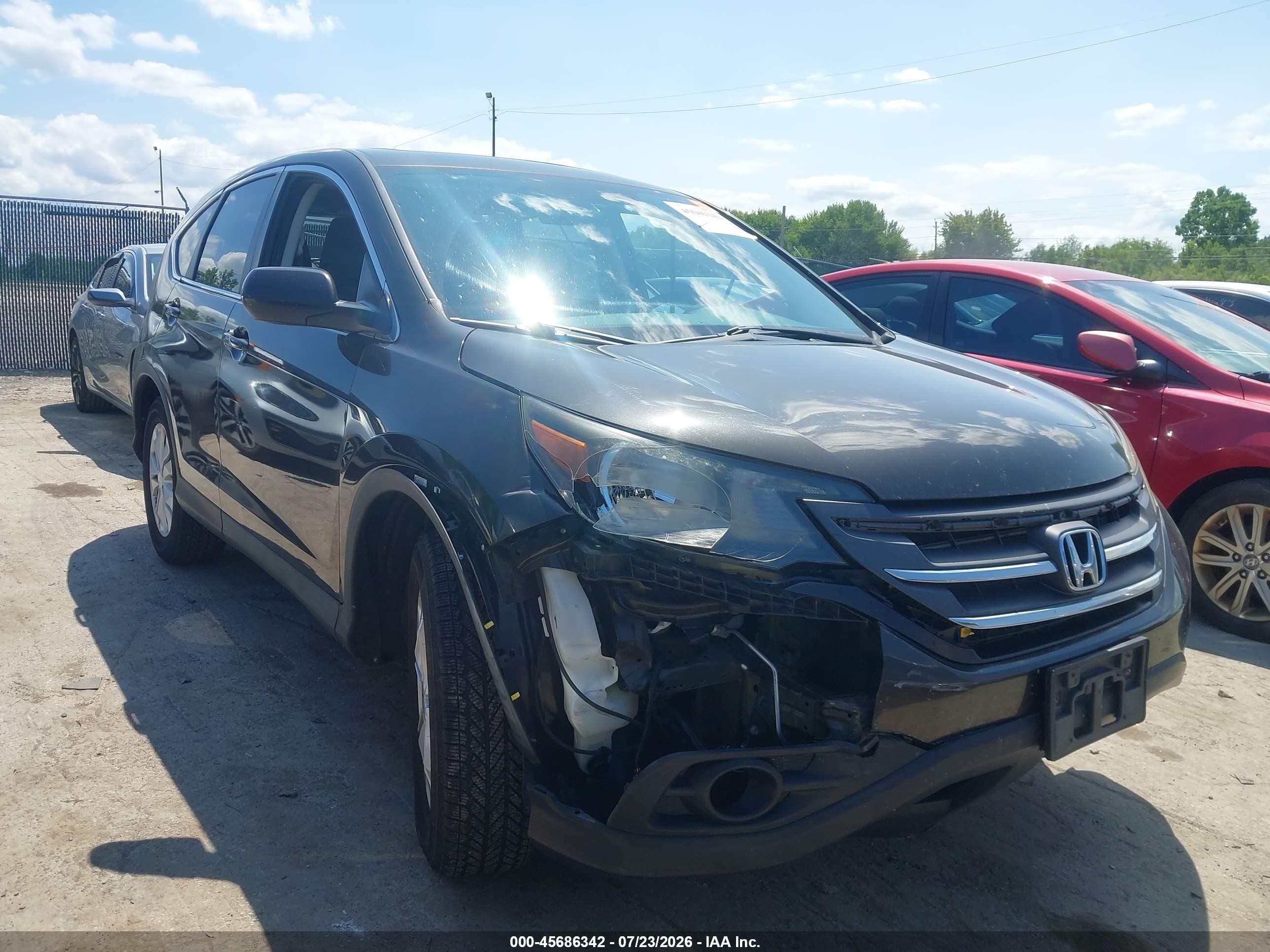 2013 Honda Cr-v Ex Brown vin: 5J6RM4H54DL003257