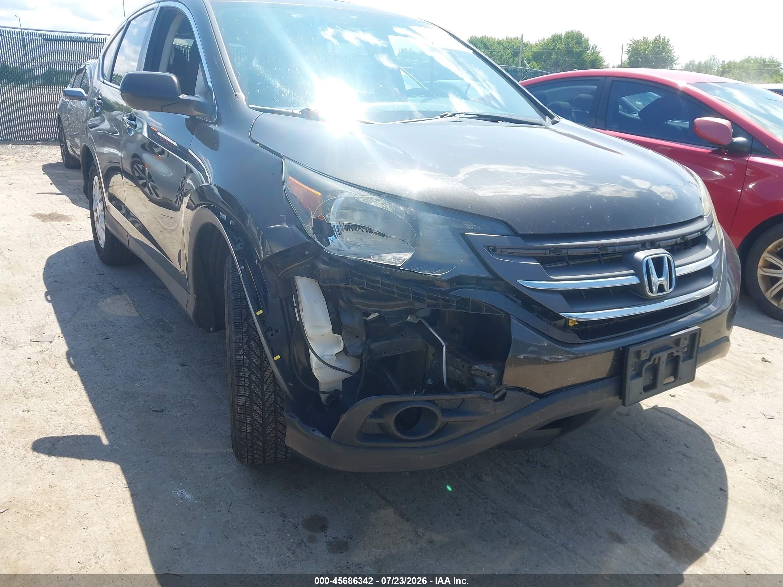 2013 Honda Cr-v Ex Brown vin: 5J6RM4H54DL003257
