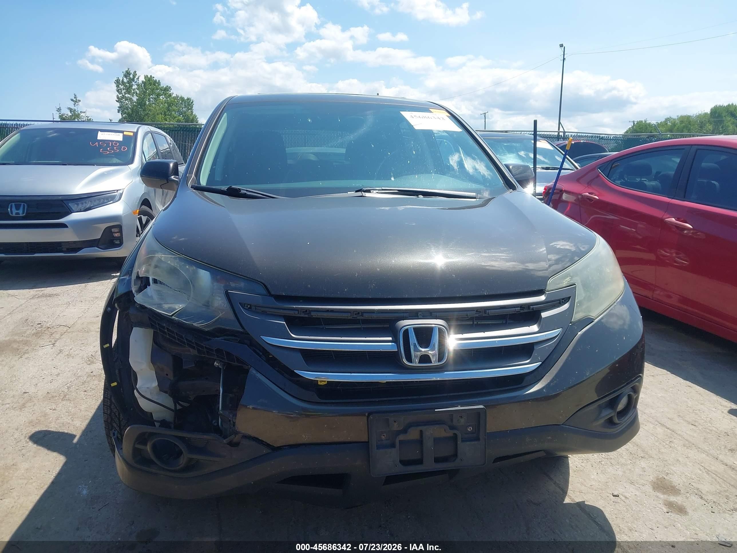 2013 Honda Cr-v Ex Brown vin: 5J6RM4H54DL003257