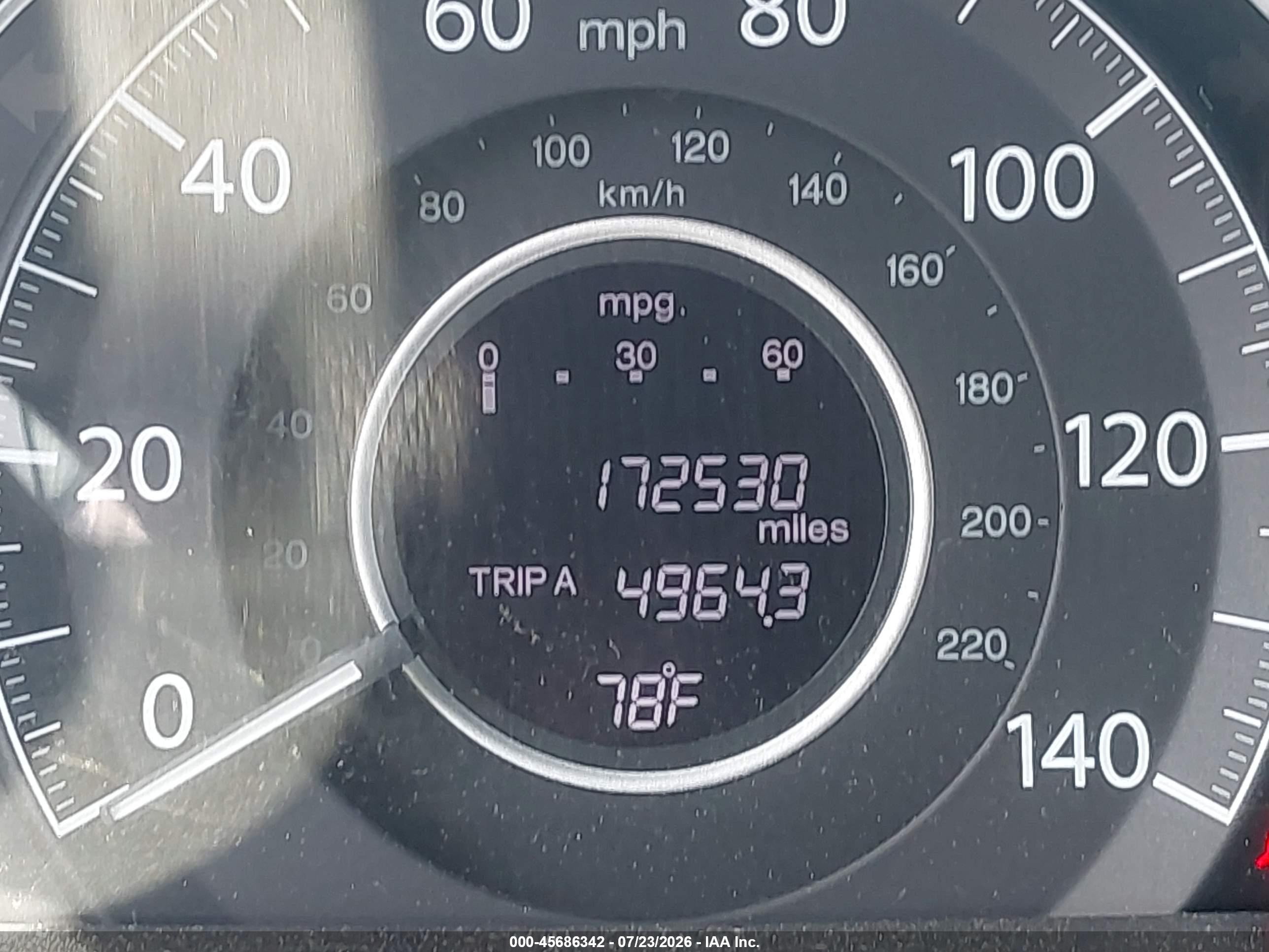 2013 Honda Cr-v Ex Brown vin: 5J6RM4H54DL003257
