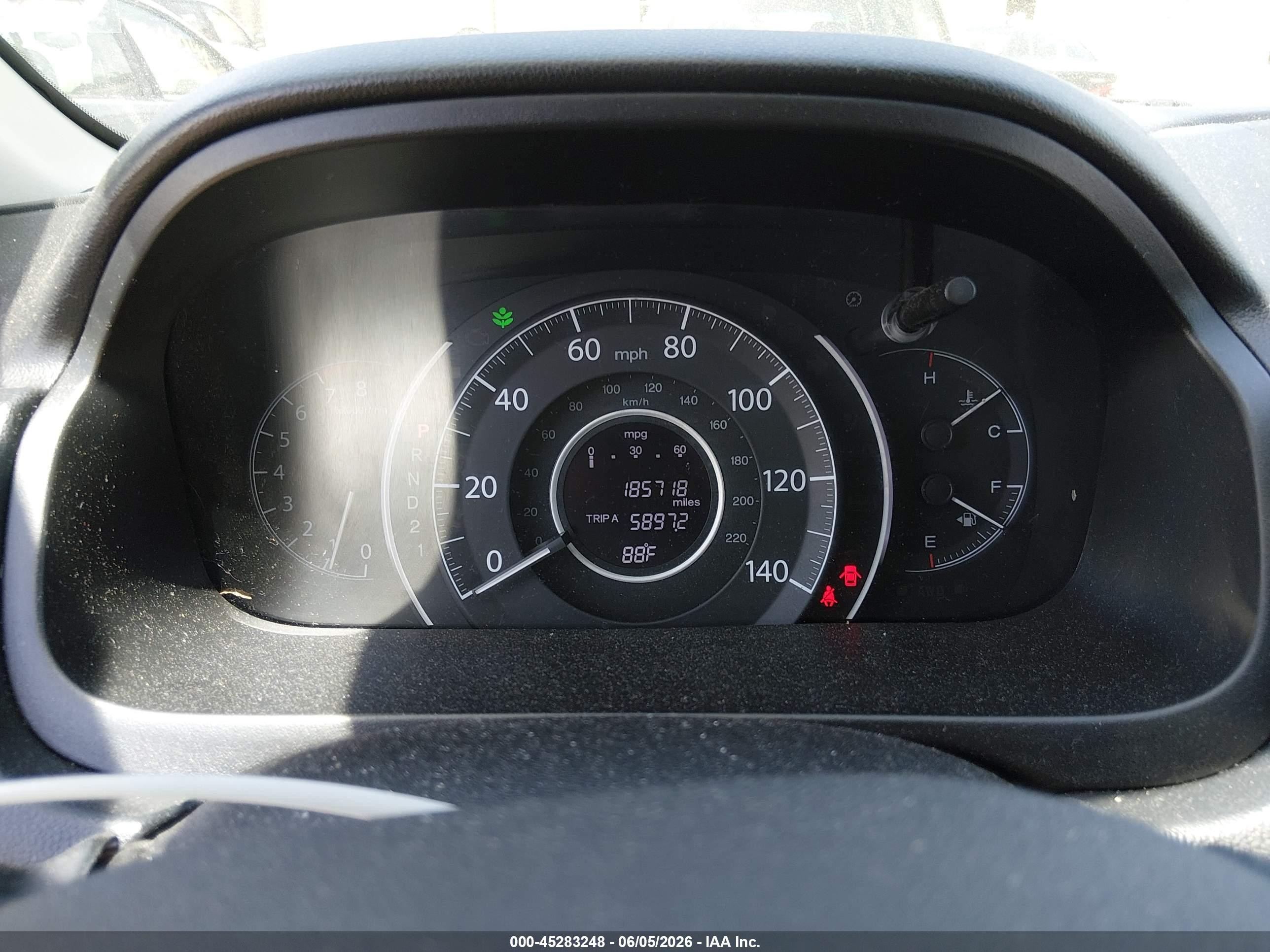 2013 Honda Cr-v Ex Black vin: 5J6RM4H54DL011228