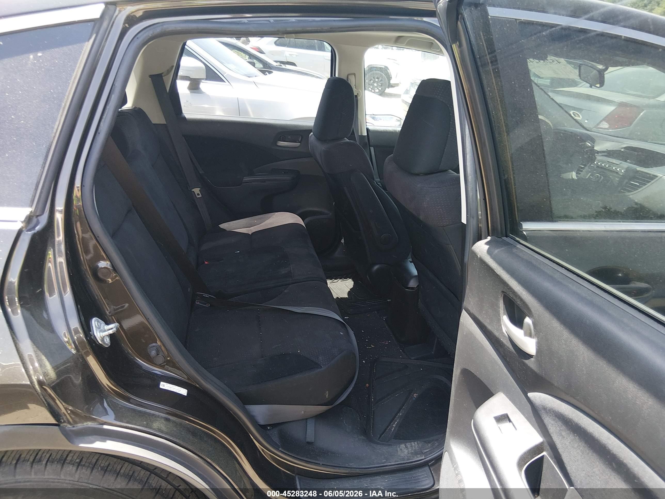 2013 Honda Cr-v Ex Black vin: 5J6RM4H54DL011228