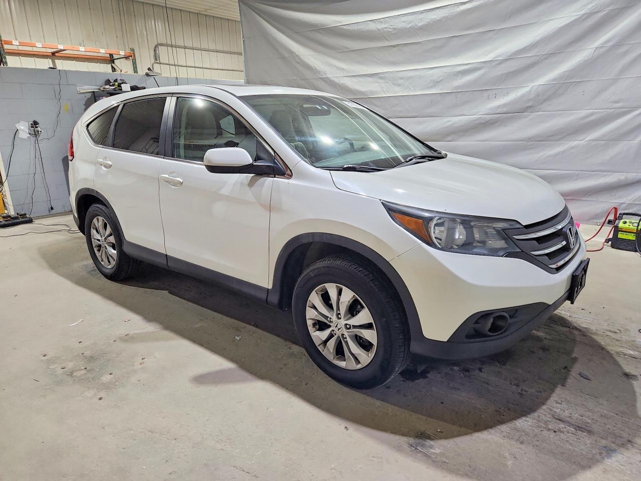 2013 Honda Cr-v Ex White vin: 5J6RM4H54DL023489
