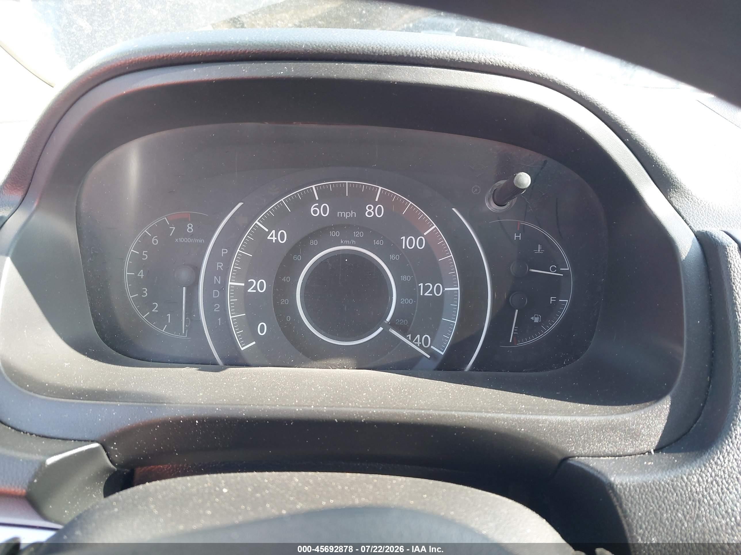 2013 Honda Cr-v Ex Black vin: 5J6RM4H54DL033438