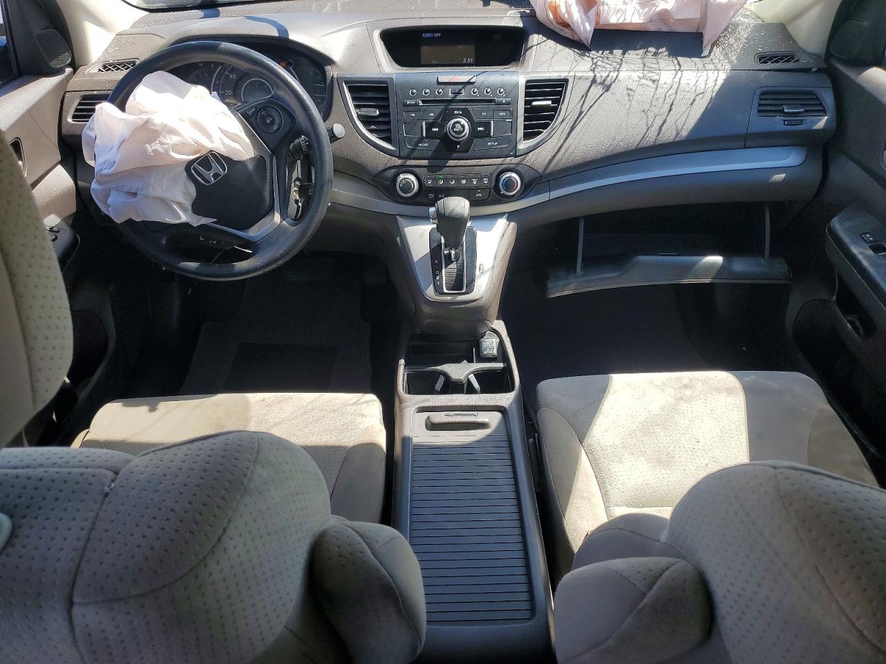2013 Honda Cr-v Ex White vin: 5J6RM4H54DL045797