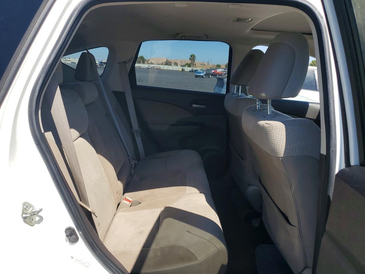 2013 Honda Cr-v Ex White vin: 5J6RM4H54DL045797