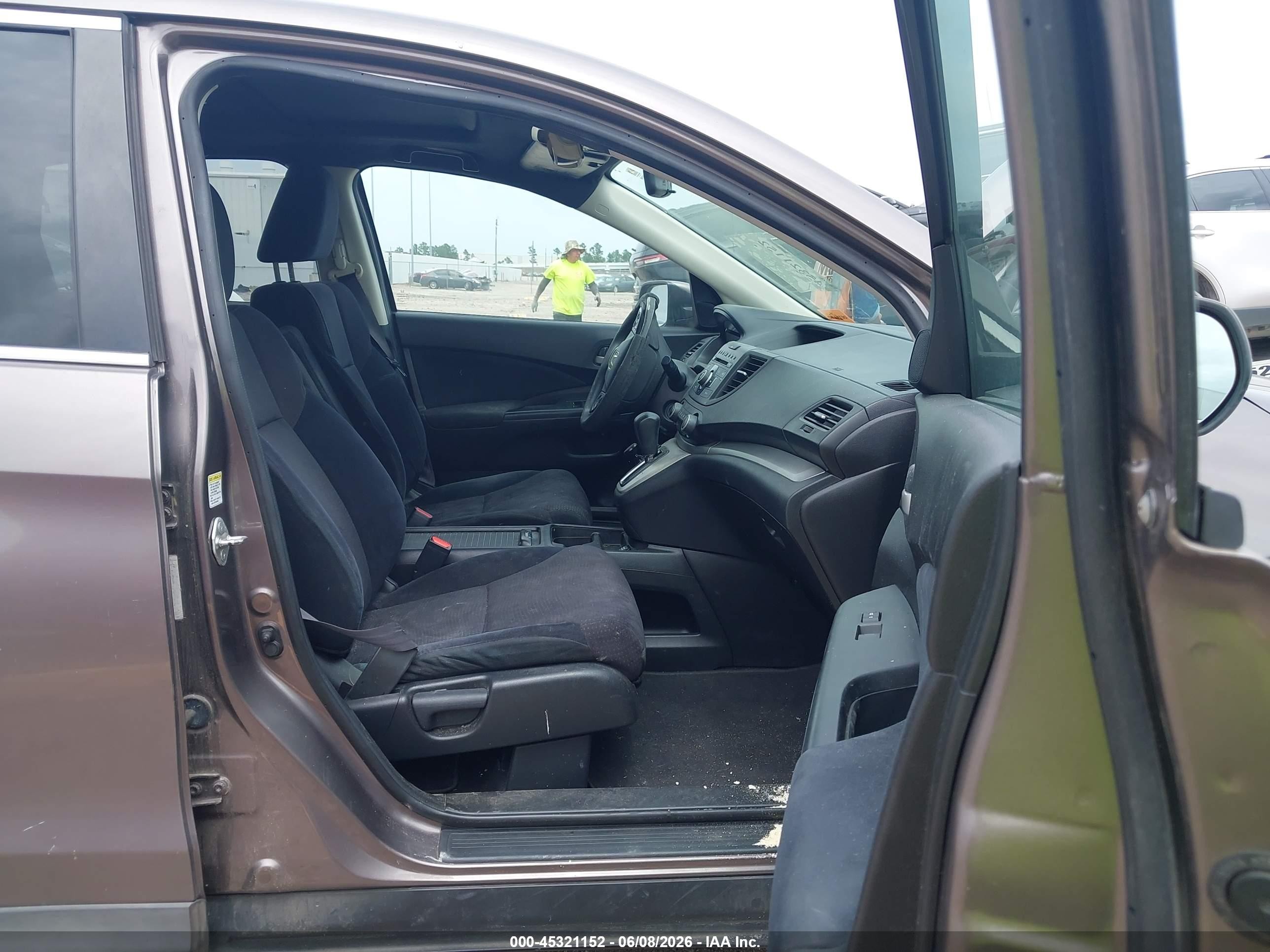 2013 Honda Cr-v Ex Brown vin: 5J6RM4H54DL048554