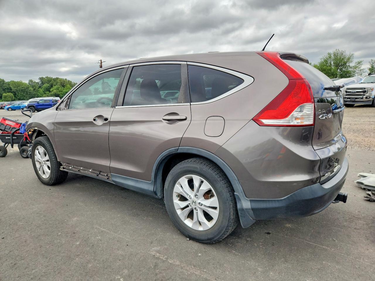 2013 Honda Cr-v Ex Коричневый vin: 5J6RM4H54DL052703